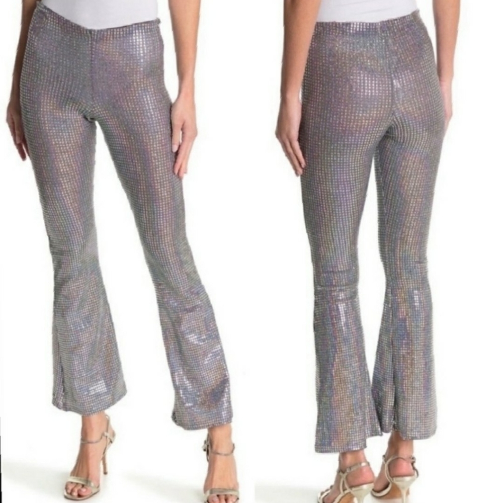 NWT✔️TOPSHOP Sequin Flare Pants